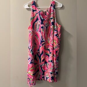 Lilly Pulitzer - Jackie Silk Shift Dress XL